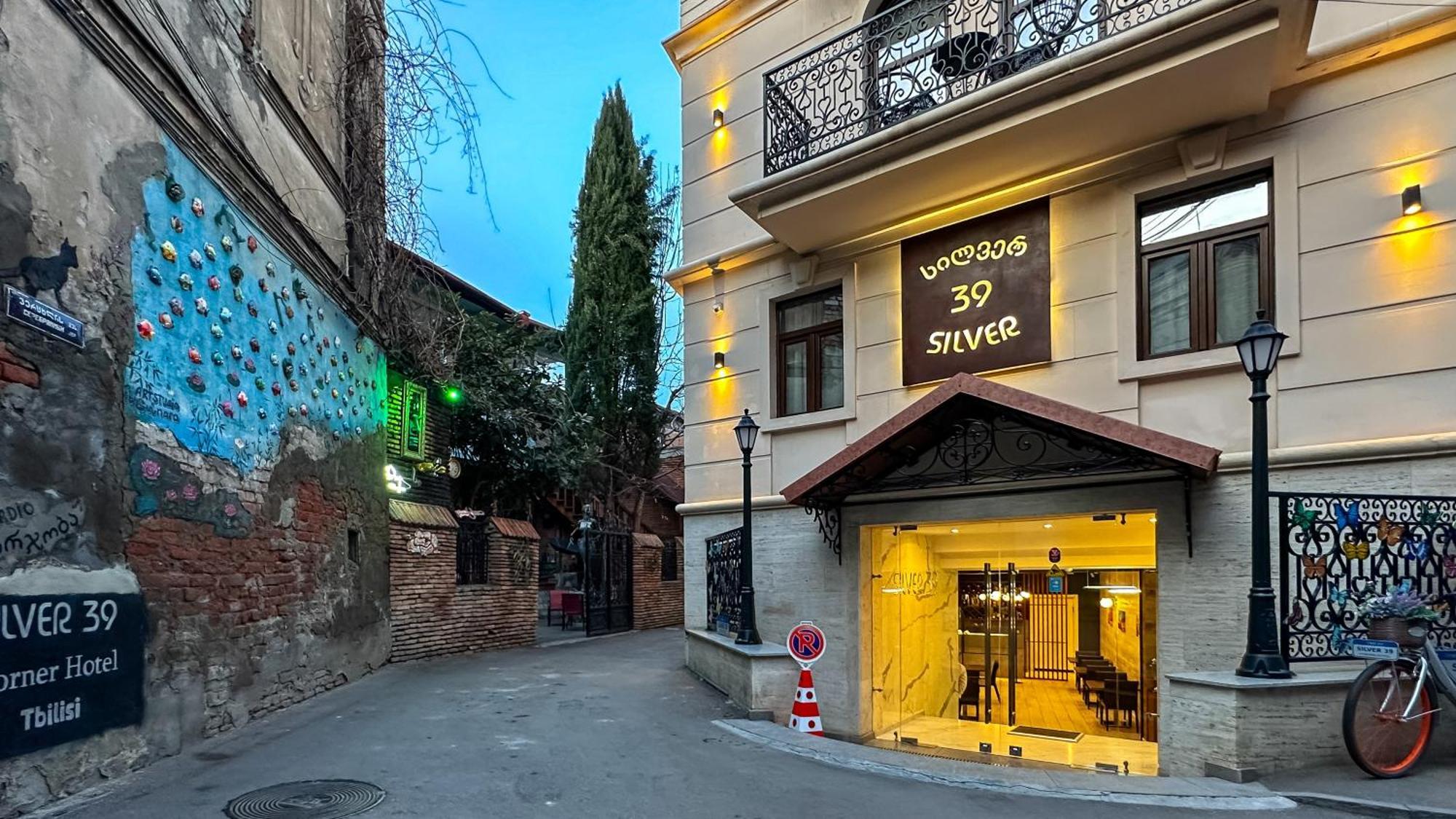 Silver 39 Corner Hotel Tbilisi Exteriér fotografie